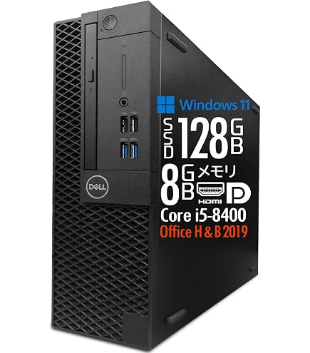 Amazon.co.jp: 【整備済み品】 Dell デル Optiplex 3060 SFF [SSD換装